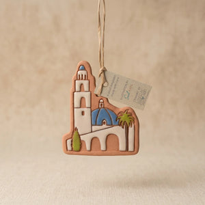 California Tower Ceramic Ornament | Balboa Park San Diego