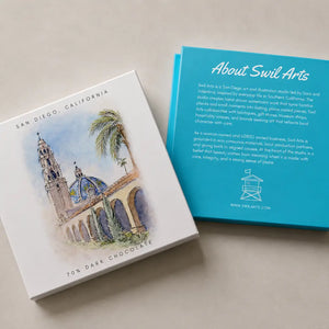 California Tower Dark Chocolate Bar | Balboa Park