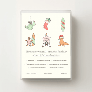 SoCal Christmas Greeting Cards Set