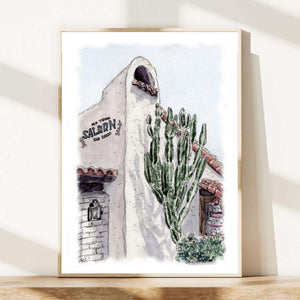 Echoes of Old Town Fiesta Art Print