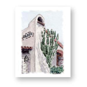 Echoes of Old Town Fiesta Art Print