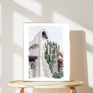 Echoes of Old Town Fiesta Art Print
