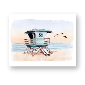 Guardian of the Shores Art Print