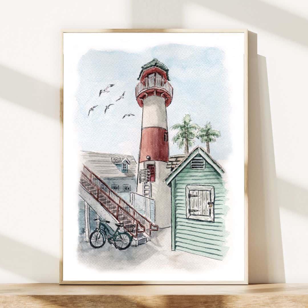 The Lighthouse’s Tale Art Print