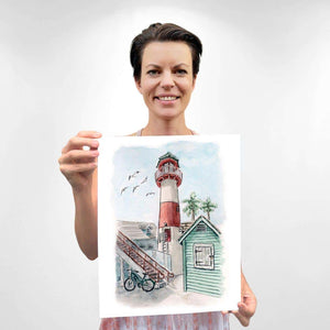 The Lighthouse’s Tale Art Print